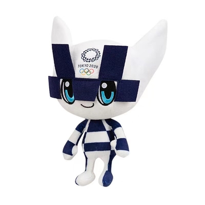 Đồ chơi sang trọng có thể giặt được ASTM Tokyo 2021 Olympic Mascot Plush