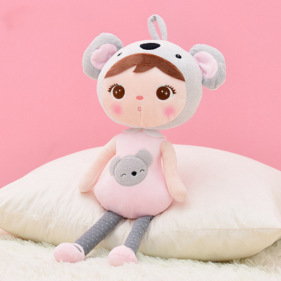 18in có thể giặt được phim hoạt hình cô gái sang trọng Gối AZO miễn phí