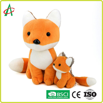 Polyester Nhồi lông Sang trọng Mini Fox Thú nhồi bông 3 10in