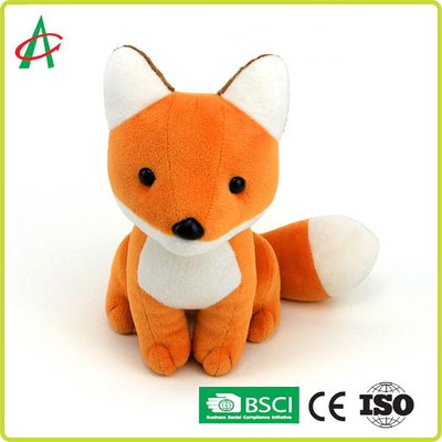 Polyester Nhồi lông Sang trọng Mini Fox Thú nhồi bông 3 10in