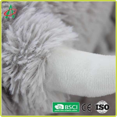 30 cm Màu xám Cuddly Thú nhồi bông Đồ chơi sang trọng OEM được chấp nhận