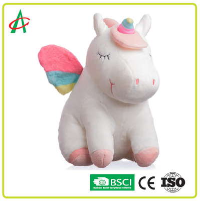 Âm nhạc & Thắp sáng Đồ chơi thú bông mềm mại sang trọng Unicorn