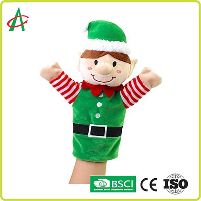 BSCI Thủ công đầy đủ May con rối tay sang trọng cho Giáng sinh