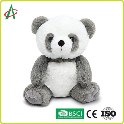 Chiều cao tùy chỉnh 25cm Động vật nhồi bông gấu trúc đáng yêu sống động