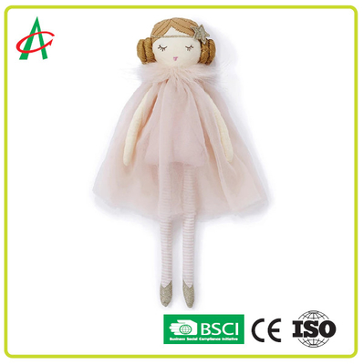 BSCI EN71 PP Búp bê nhồi bông sang trọng trong trang phục múa ba lê