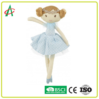 BSCI EN71 PP Búp bê nhồi bông sang trọng trong trang phục múa ba lê