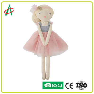BSCI EN71 PP Búp bê nhồi bông sang trọng trong trang phục múa ba lê