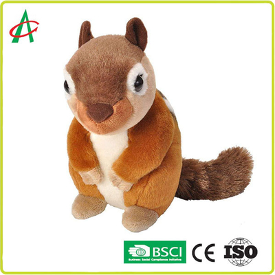 AZO Đồ chơi sang trọng 8 '' Chipmunk có thể giặt miễn phí cho trẻ em và người lớn