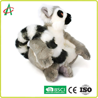 Đồ chơi sang trọng Madagascar Lemur 10 '' dễ thương
