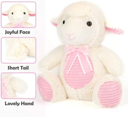 Không gây kích ứng Đồ chơi nhung cừu PP 20 cm PP cotton PV