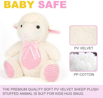 Không gây kích ứng Đồ chơi nhung cừu PP 20 cm PP cotton PV