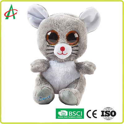 CE 8 '' Chuột âm nhạc không độc hại Động vật nhồi bông có loa không dây