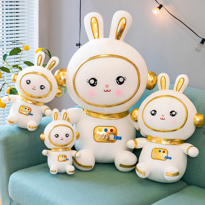 AZO Miễn phí Đồ chơi sang trọng không độc hại Cuddly Space Rabbit